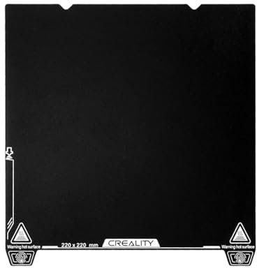 Creality Druckplatte aus Epoxidharz für 3D-Drucker, einfach abzudrücken und an Ender-3 V3/Ender-3 V3 SE/Ender-3 V3 KE/CR-10 SE/Ender-3 S1/Ender-3 S1 Pro/Ender-5 S1/K1 anzupassen, 235 * 235mm
