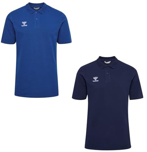 hummel Herren Poloshirt hmlGO 2.0 Polo 2er Pack 224831-7026-7045 XXL