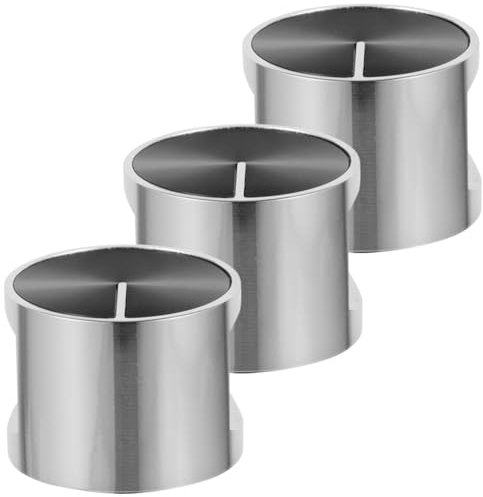 HOMSFOU Manopole Di Ricambio Per Fornelli a Gas, Accessori Per Cucine Domestiche, Set Da 3 Pezzi, Compatibili La Maggior Parte Dei Fornelli a Gas, Design Ergonomico e Dimensioni Compatte