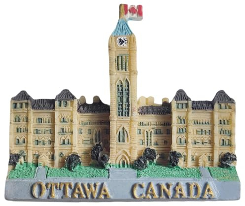Ottawa Kühlschrankmagnet, Kanada, Reise-Souvenir, 3D-Dekoration, magnetischer Aufkleber, Basteln