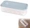Porta Uova da Frigo Portauova Frigorifero a 10 Griglie Contenitore Uova con Numero Egg Holder per Fridge Contenitore per Uova Portauova Trasparente Organizzatore per Uova per Picnic Campeggio