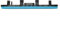 ZYNCUE Karcher - Barra di ricambio in silicone per lavapavimenti 4.777-008, compatibile con serie BR30, BR35, BD38, 300 mm