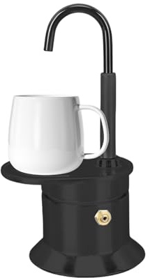 Generisch Filterkaffeemaschine - Kompakte Kaffeekanne - Aus lebensmittelechtem Aluminium Für Küche Picknick Haus Camping Mehrfachnutzung