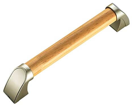 Duschgriff mit Sicherheitsfunktion Duschhaltegriff aus Holz rutschfester Haltegriff für Badezimmer 13, 4 Zoll