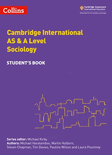Cambridge International Examinations – Cambridge International AS and A Level Sociology Student Book (Collins Cambridge International as & a Level)