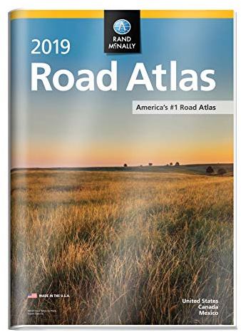 Rand McNally 2019 Road Atlas with Protective Vinyl Cover: United States, Canada, Mexico (Rand McNally Road Atlas)