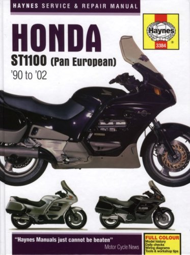 Honda ST1100 (Pan European) Service and Repair Manual: 1990 to 2002 (Haynes Service and Repair Manuals)