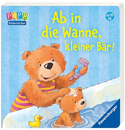 Ab in die Wanne, kleiner Bär!