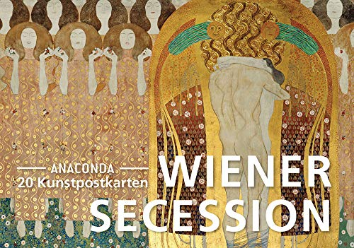 Postkarten-Set Wiener Secession: 20 Kunstpostkarten aus hochwertigem Karton. ca. € 0,25 pro Karte (Anaconda Postkarten, Band 13)