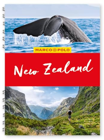 New Zealand Marco Polo Travel Guide - with pull out map (Marco Polo Spiral Guides)