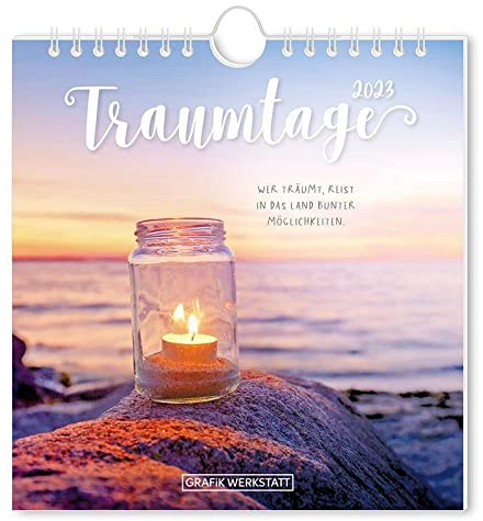 Postkartenkalender 2023 Traumtage: Postkartenkalender