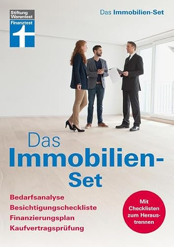 Das Immobilien-Set: Bedarfsanalyse, Besichtigungscheckliste, Finanzierungsplan, Kaufvertragsprüfung: Bedarfsanalyse, Besichtigungscheckliste, ... Mit Checklisten zum Heraustrennen