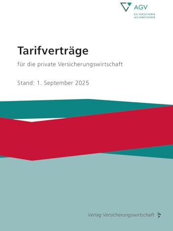 Tarifverträge für die private Versicherungswirtschaft: Stand: 1. September 2025