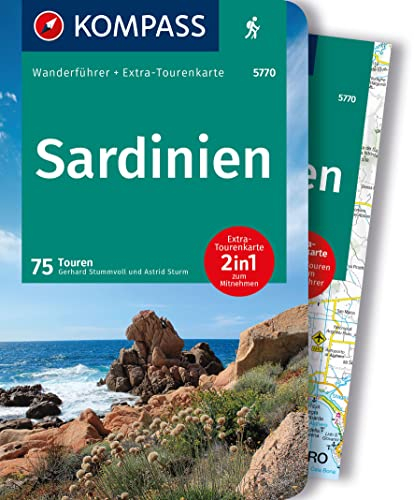 KOMPASS Wanderführer Sardinien, 75 Touren mit Extra-Tourenkarte: GPS-Daten zum Download