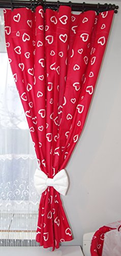 Baby Vorhange mit Raffhaltern