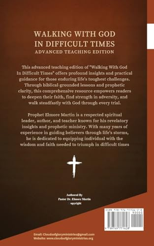 Walking With God in Difficult Times: Advance Edition