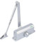 PALMAT Automatic Adjustable Hydraulic Door Closer (80-120 Kg, Silver)