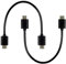 Digitalkey Lot de 2 câbles HDMI 2.0 haute vitesse (20 cm)