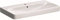 Geberit Smyle Square 500.251.01.1 Lavabo 90 x 48 cm avec trou pour robinetterie et trop-plein Blanc