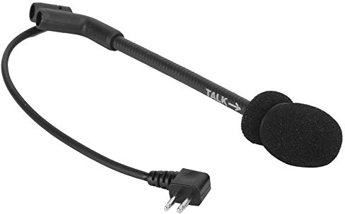 AMONIDA Schwarzes Z Tactics Mikrofon MIC 2-polig für Comtac II H50 Headset mit Geräuschreduzierung Klarer Klang