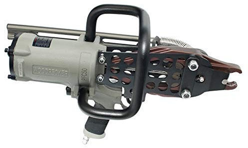 Woodpecker PFC50 Pneumatic 11 Gauge Hog Ring Staple Gun 1-1/2-Inch Crown, 45mm Outside Crown Air Power Industrial C Ring Staple Gun Heavy Duty Works Gabion Hog Ring Plier C Ring Stapler Fencing Tool