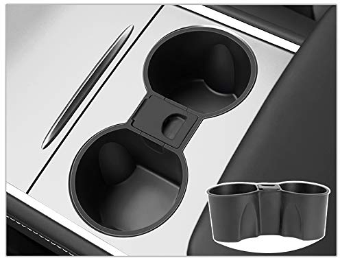 CDEFG Tesla Model 3 Model Y 2021 2022 2023 Mittelkonsole Getränkehalter Auto Silikon Anti-Rutsch Becherhalter Organizer Innenraum Zubehör