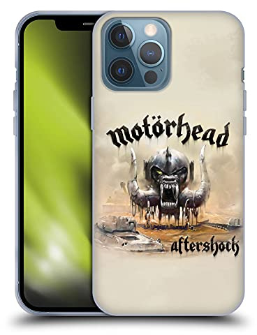 Head Case Designs Offizielle Motorhead Aftershock Plattencover Gelhülle [Militärischer Schutzgrad] Kompatibel Mit Apple iPhone 13 Pro Max Und Kompatibel Mit MagSafe