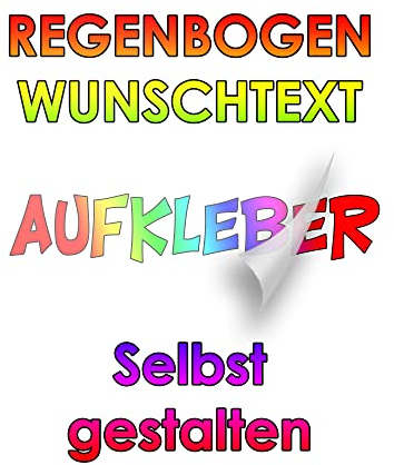 Wunschtext Aufkleber Wunschname Sticker Hologramm Effekt Folie Cool Auto Motorrad diverse Längen und Schriftarten Lieferzeit 2 bis 3 Werktage