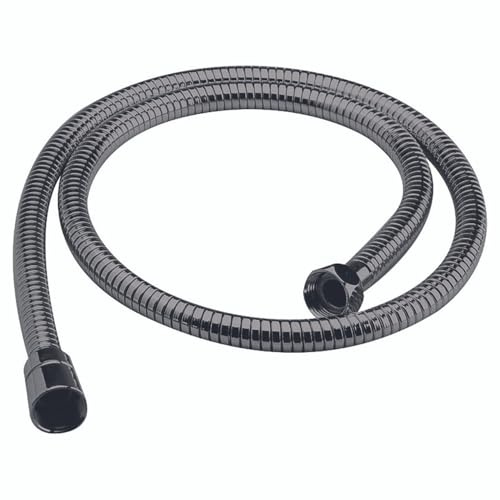 nuie A791 Modern Bathroom 1.5m Shower Flex Hose, 1500mm, Brushed Pewter