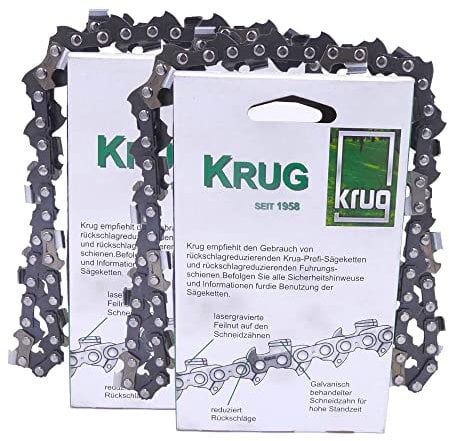 Profi C Sägekette 3/8 1.6 mm 60 TG Ersatzkette (2 Stück)