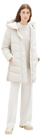 TOM TAILOR Damen Steppmantel mit Kapuze