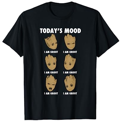 Guardians Of The Galaxy Vol 2 Groot Todays Mood T-Shirt