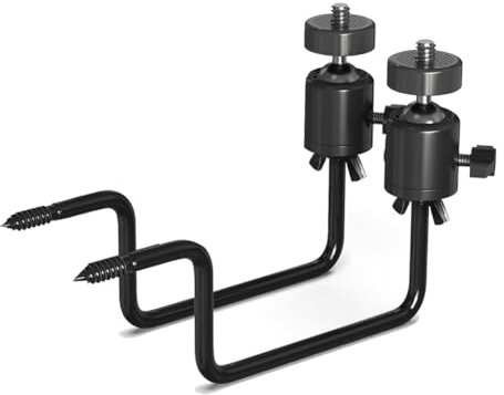 Begchy 2er-Pack Wildkamera-Baumhalterungen, 360 Grad Verstellbare Wildkamerahalterung mit 1/4 Schraube, Einfache Installation