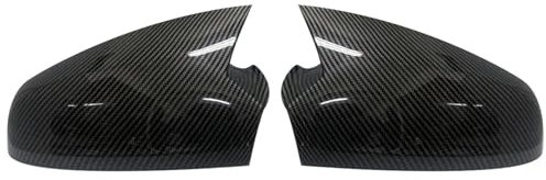 Spiegelkappen Außenspiegel Für Vauxhall Für Opel Für Astra H Für MK5 2004-2009 & Für Astra J Für GTC MK6 2010-2013 Rückspiegelabdeckkappen Paar Seitenspiegelabdeckung Rückspiegelkappe(Carbon Look-Astr