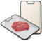 CIGAA Titanium Chopping Board Double Sided, Food-Grade Wheat Straw PP Cutting Board, 38.5 x 26.5CM Large Size Chopping Board for Kitchen Meat Fruit Vegetable, Non Slip Easy to Clean