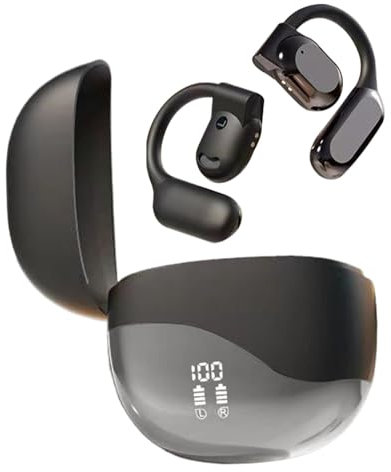 Wireless Headphones Sports Headphones - Open Earbuds, Wireless Earbuds | Lightweight On-Ear Headphones | Comfortable On-Ear Headphones, Wireless Headphones for Has