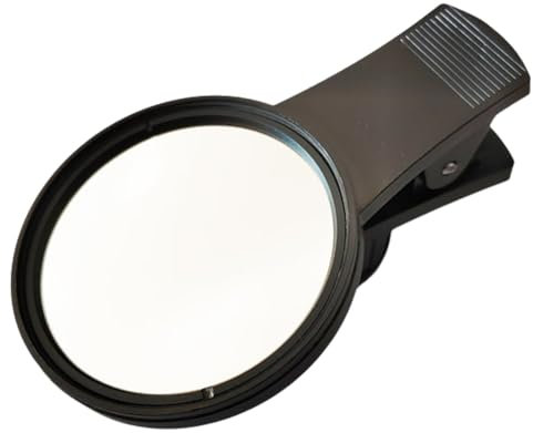 PACHHK Solar-Telefon-Clip, Sonnenfinsternisfolie, Handy-Solarfolie, Sonnenflecken-Handy, Sonnenfinsternis, Außendurchmesser 58 mm