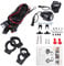 LICHENGTAI 2 Stück Motorrad Nebelscheinwerfer für BMW R1300GS R1250GS, 30W 1100LM LED-Nebelscheinwerfer +Schutzgitter Kabelbaum, Zusatzscheinwerfer Motorrad