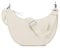 Expatrié Umhängetasche Damen Creme - Lea Medium - Half Moon Bag Schultertasche - Crossbody Bag im Halbmond Design - Halbrunde Handtasche aus Veganem Leder - Wasserabweisend