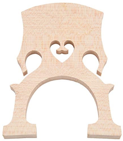 Quystetes Professionelle Cellobrücke für 3/4 Cello-Größe, exquisites Ahornmaterial