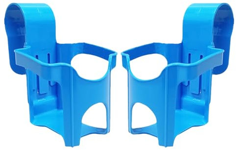 Vesidoloy Porte-Gobelets pour Piscine | Organisateur à Collations Suspendu - 2 Porte-Boissons Accrochables pour Spa Baignoire Piscine Jardin Plage Patio Extérieur
