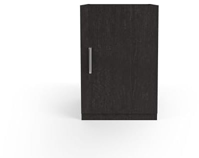 Wasophoogte® Küchenschrank - Küchenunterschrank - Modul N3-700(T)*600(B)*910(H) mm - Schwarz - Stilvolles, platzsparendes und ergonomisches Design – Einfach zu montieren