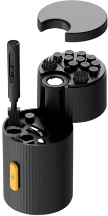 Duvcoywae Kit De Nettoyage pour Ordinateur Portable,Outil De Brossage Magnétique Portable 33-en-1 | Nettoyeur De Clavier pour PC,pour Écran Haut Parleur Chargeur Ordinateur TV Caméra Montre