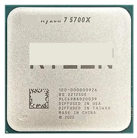 Processore CPU R-yzen R7 5700X 3,4 GHz 8 C-ore 16 thread 7NM L3 32M Socket AM4 Processore di gioco