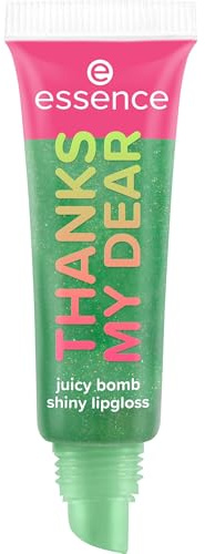 essence SAY IT WITH JUICY THANKS MY DEAR juicy bomb shiny Nr. 03 10ml | Sofortiges Ergebnis, Farbverändernder Lipgloss mit köstlichem Gummy-Duft und einem dewy Finish