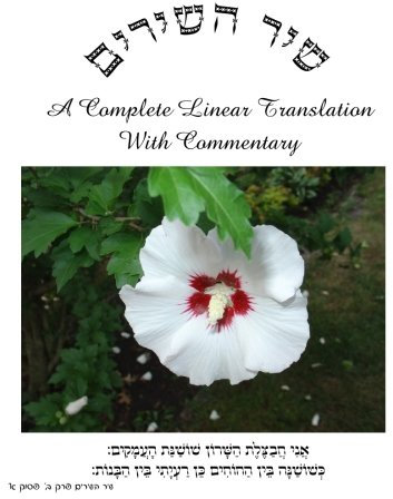 Shir HaShirim - Song of Songs 8x10: Rose of Sharon