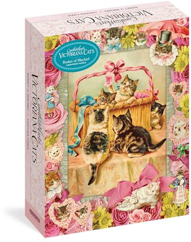 Cynthia Hart's Victoriana Cats: Basket of Mischief 1,000-Piece Puzzle (Workman Jigsaw Puzzles)