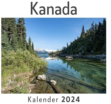 Kanada (Wandkalender 2024, Kalender DIN A4 quer, Monatskalender im Querformat mit Kalendarium, Das perfekte Geschenk)