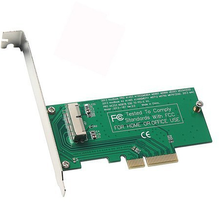 LeHang SSD a PCI-E 4X Adaptador para 2013 2014 2015 2016 2017 MacBook Air A1465 A1466 A1466 Pro A1502 A1398 MD712
