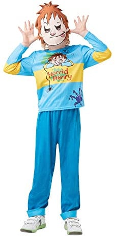 Rubies Official Horrid Henry, Boys Child Costume, Book Day Character - Medium Age 5-6, Height 116 cm Halloween